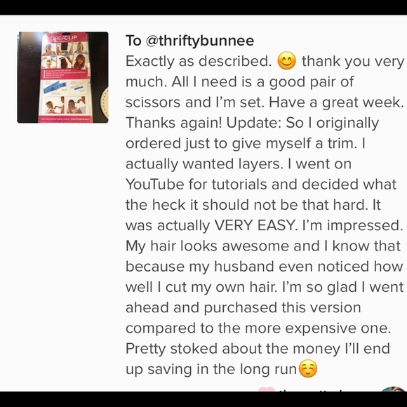 Self hair cutting tools , similar to creac… - Picture 3 of 10